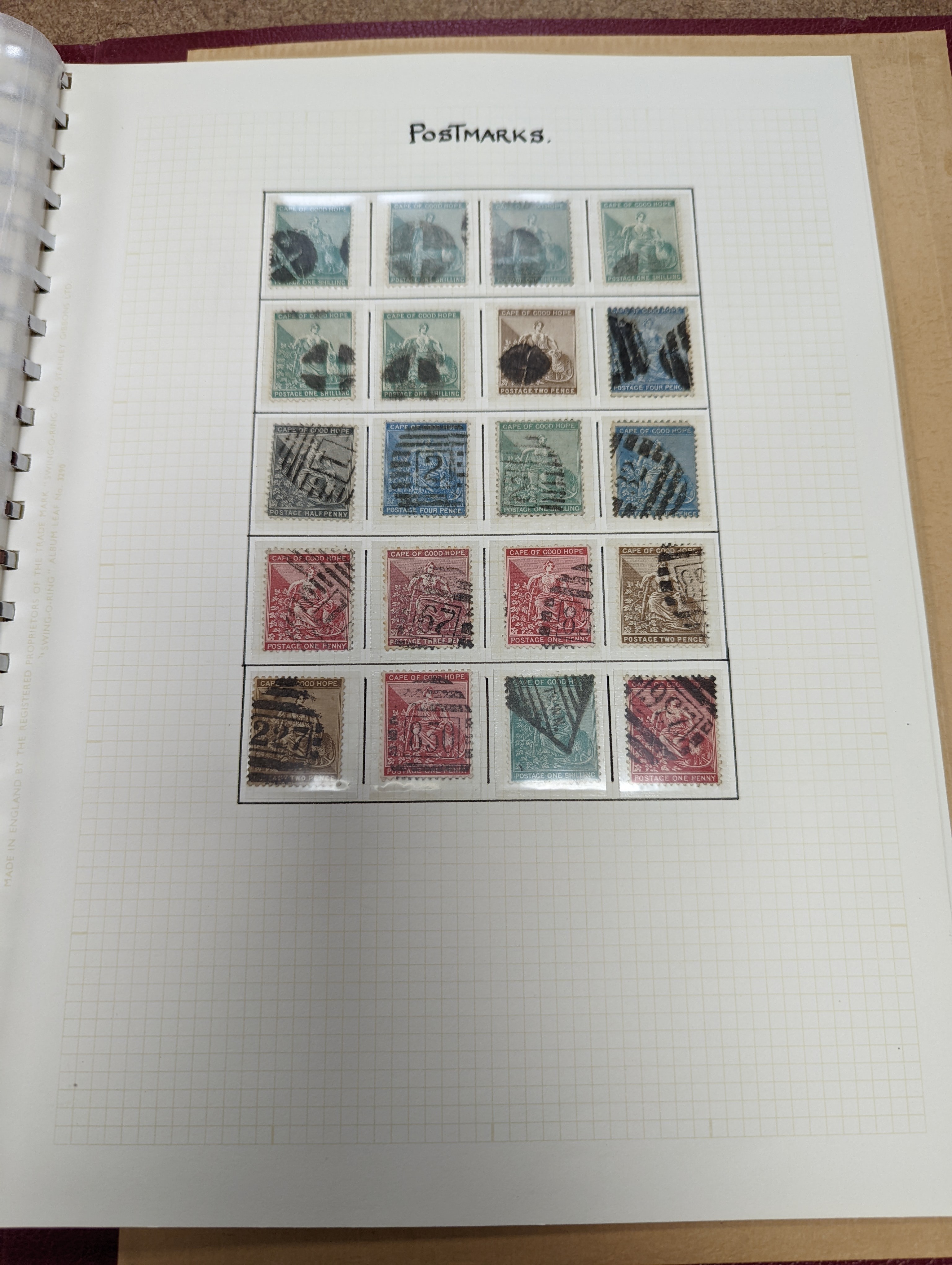 Cape of Good Hope - fine collection in 2 albums and stock book from 1853 1d used pair, 4d block of three used (and certificate), 1859 1sh dark green mint pair, 1861 1d woodblock used (sg 13a), 1863-64 1d, 4d and 6d mint